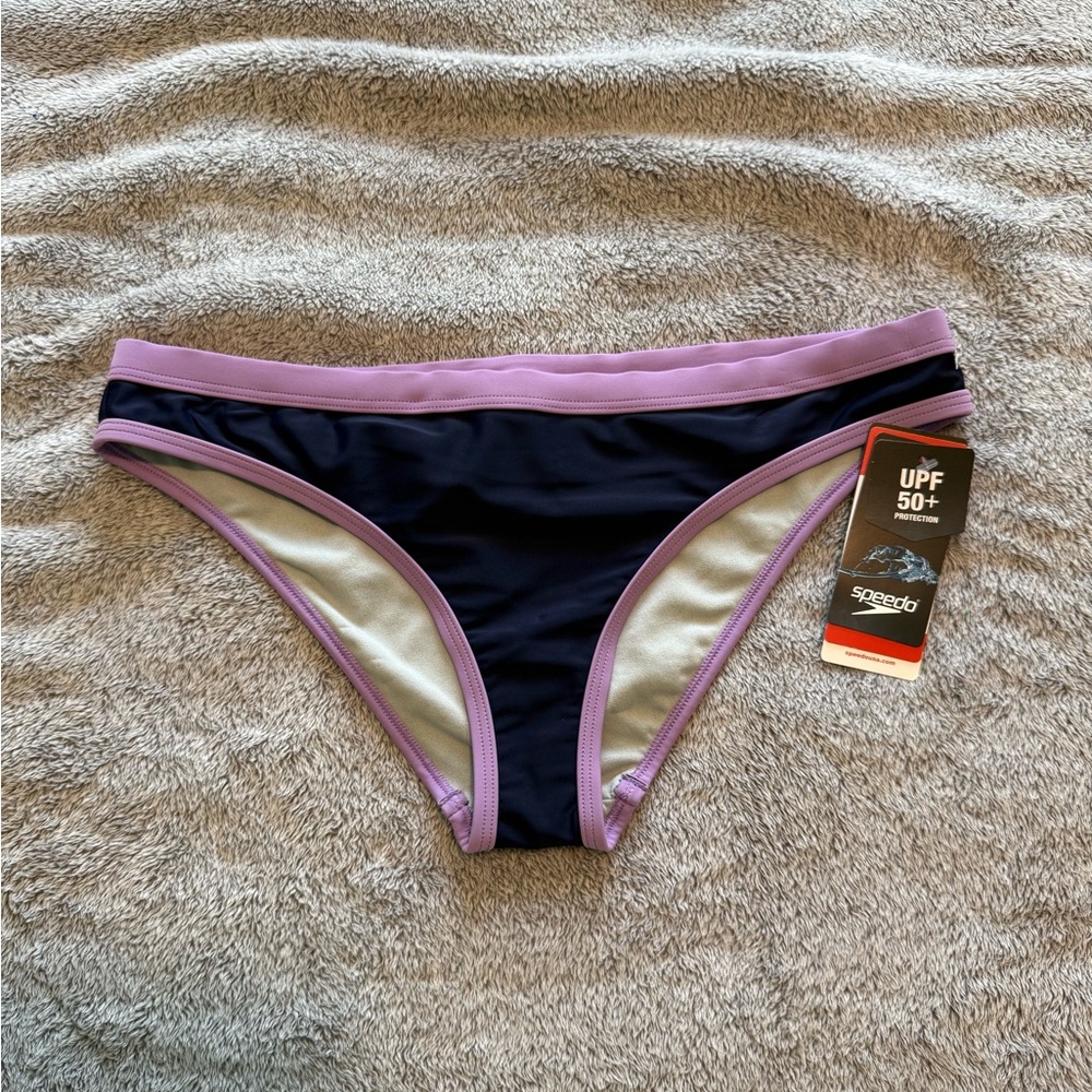 Speedo Lavender and Navy Swimwearbottom